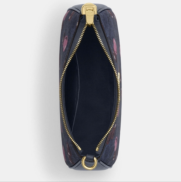 Coach Teri Shoulder Bag In Signature Canvas With NWT - Picture 4 of 9